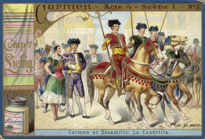 Scène de Carmen, par Georges Bizet - European School